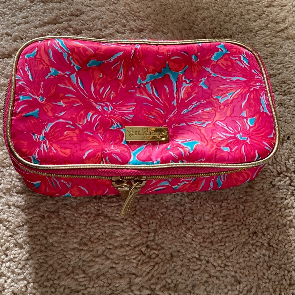Lilly Pulitzer makeup case